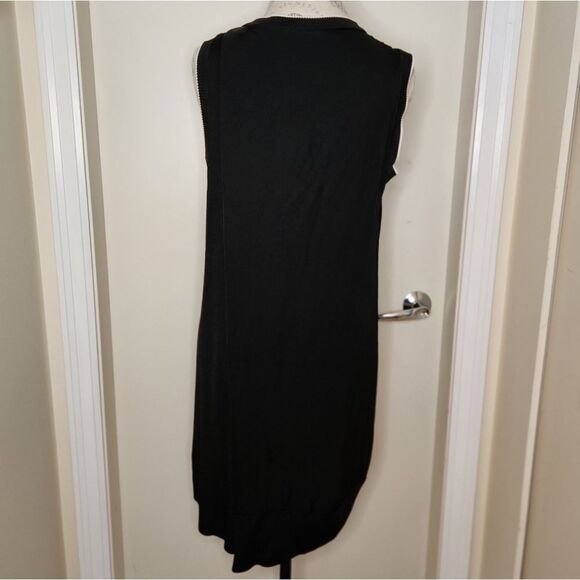 Rag & Bone asymmetrical black mini dress - Picture 5 of 11